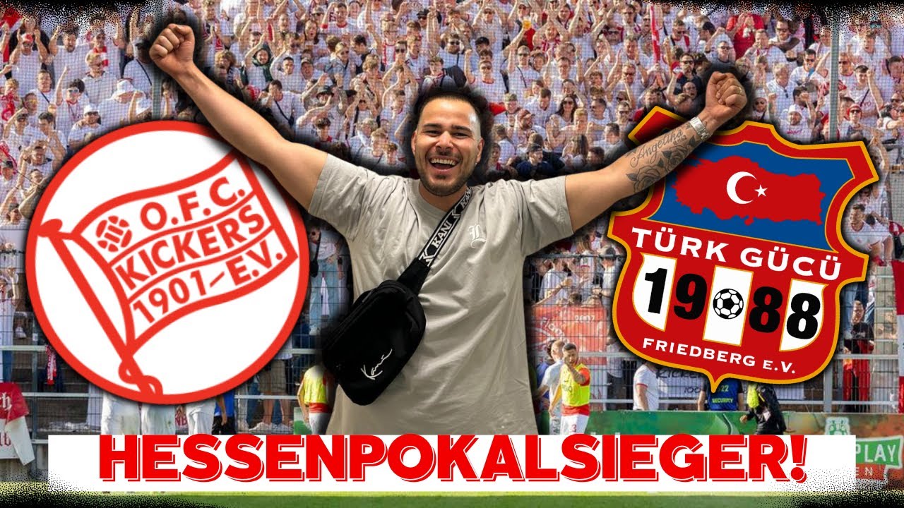 Was für eine SCHLACHT 🔥| Hessenpokal 🏆 | Kickers Offenbach VS Türk Gücü Friedberg