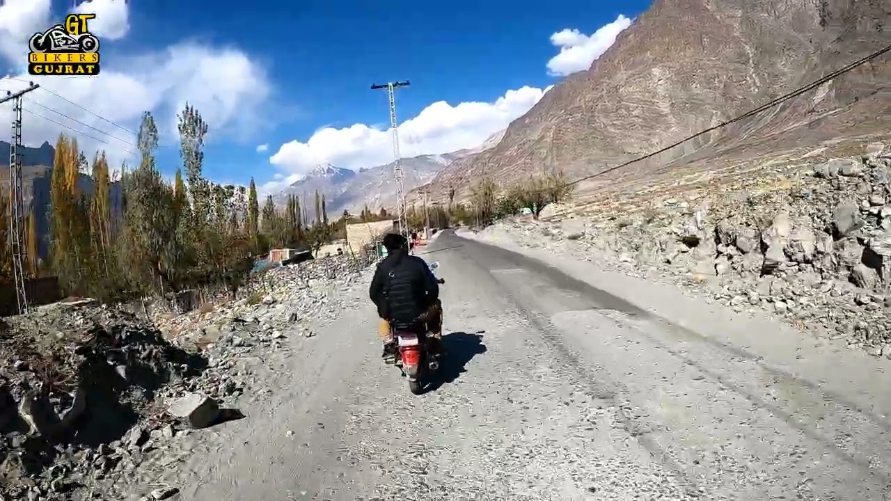 GT BIKERS , Skardu to Shigar Autumn Tour Part-6 Gilgit-Baltistan Pakistan