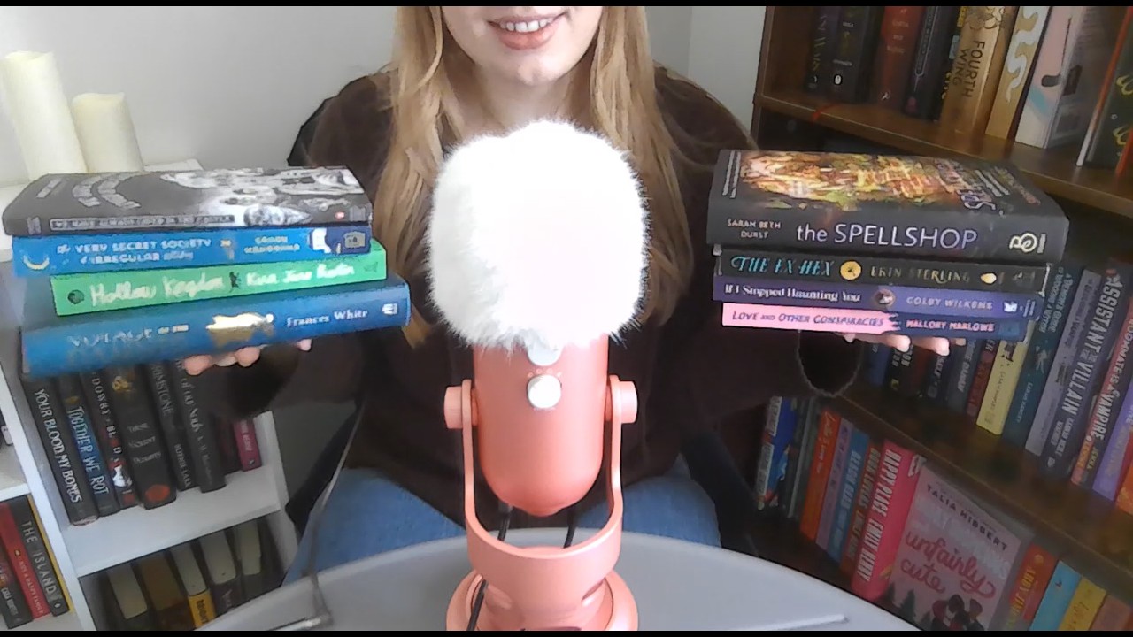 ASMR Fall TBR | Whispering and Book Tapping