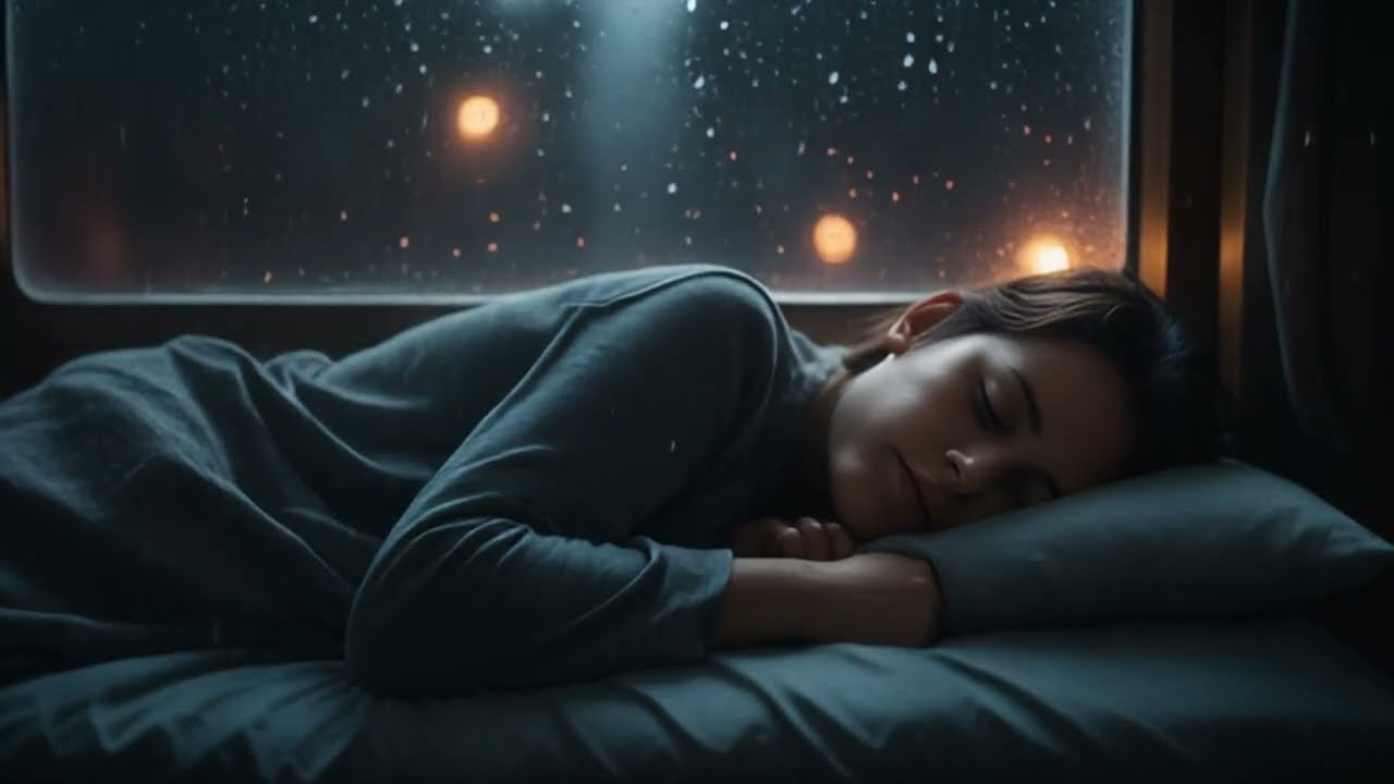 Deep Healing Sleep Aid | Nurse‑Guided Night Ambience for Restful Sleep (Black Screen)
