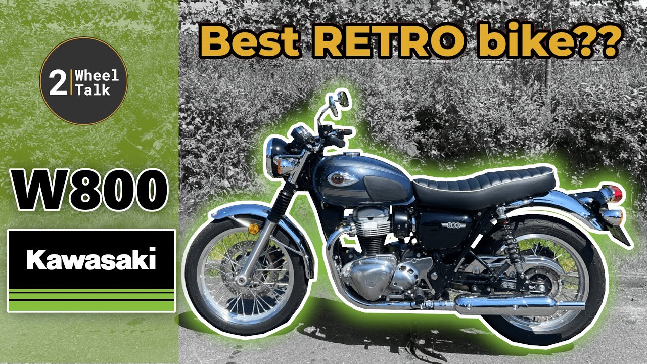 W800 Kawasaki | FINEST looking RETRO BIKE