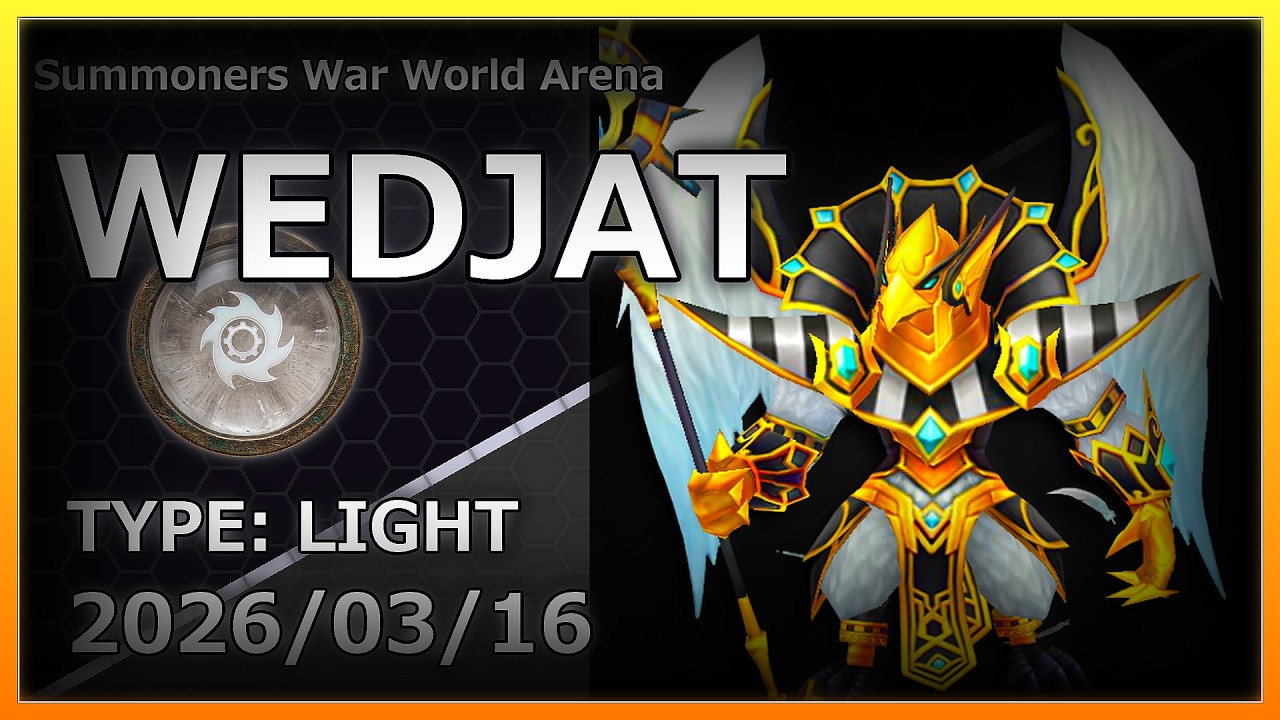 【Summoners War】RTA | Light | Wedjat | ウアジェト | 【#サマナーズウォー】