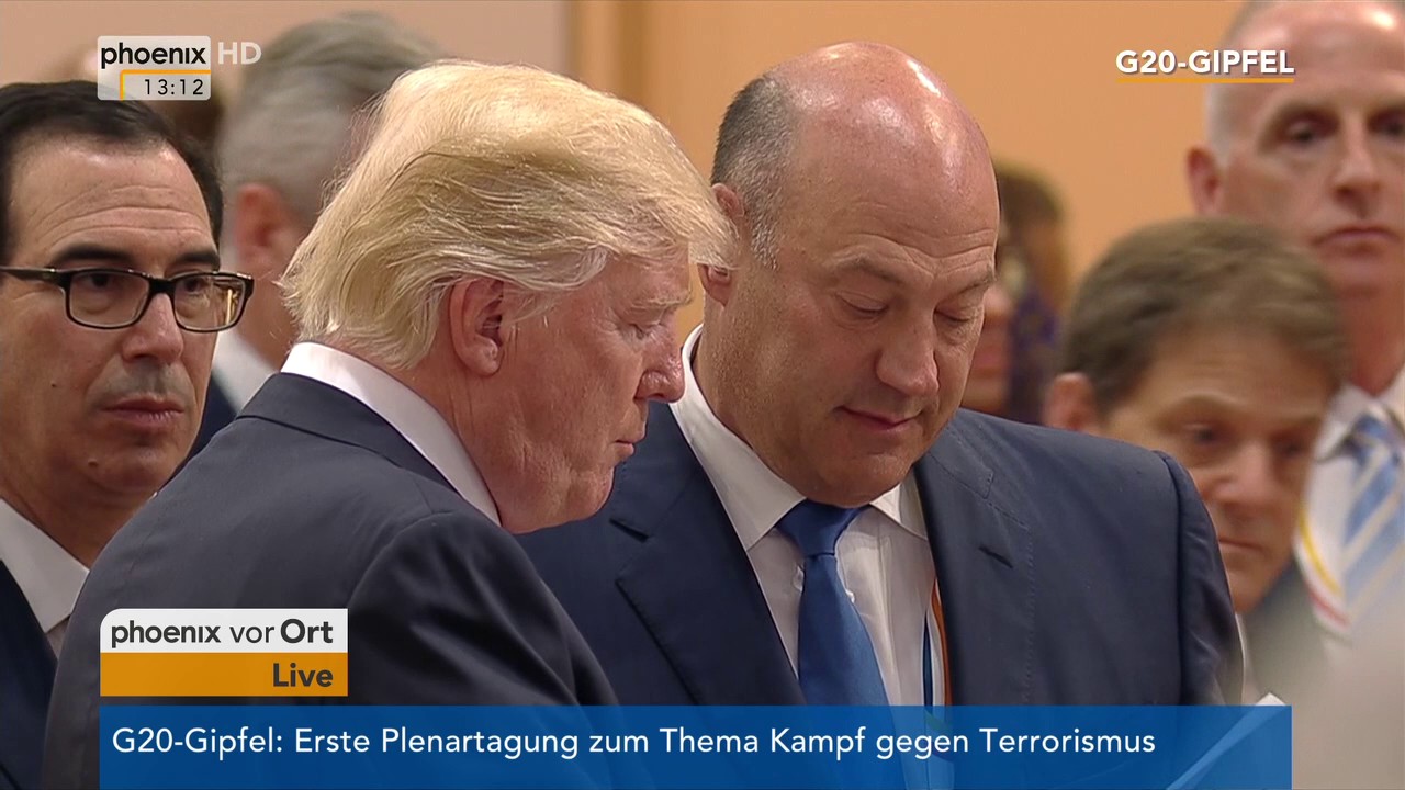 G20-Gipfel: Thomas J&auml;ger zum Beginn des Gipfels am 07.07.17