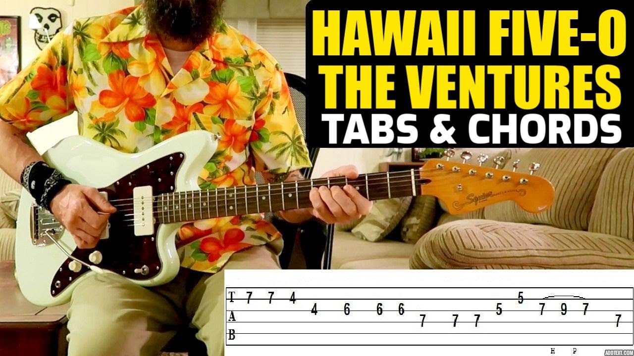 Hawaii Five-O (with Tabs & Chords)