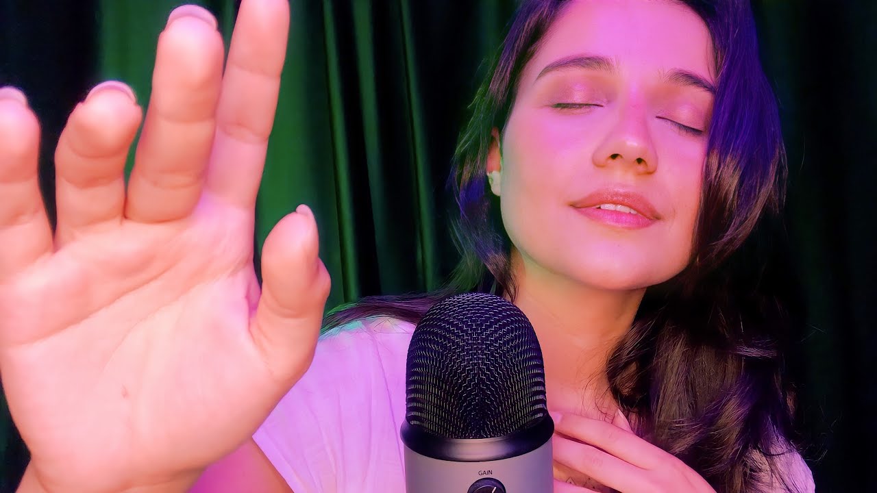 ASMR SESSÃO DE AUTOCURA ♡ Relaxamento em Sussurros para Dormir, Paz, Cura, Relaxar + Mouth Sounds