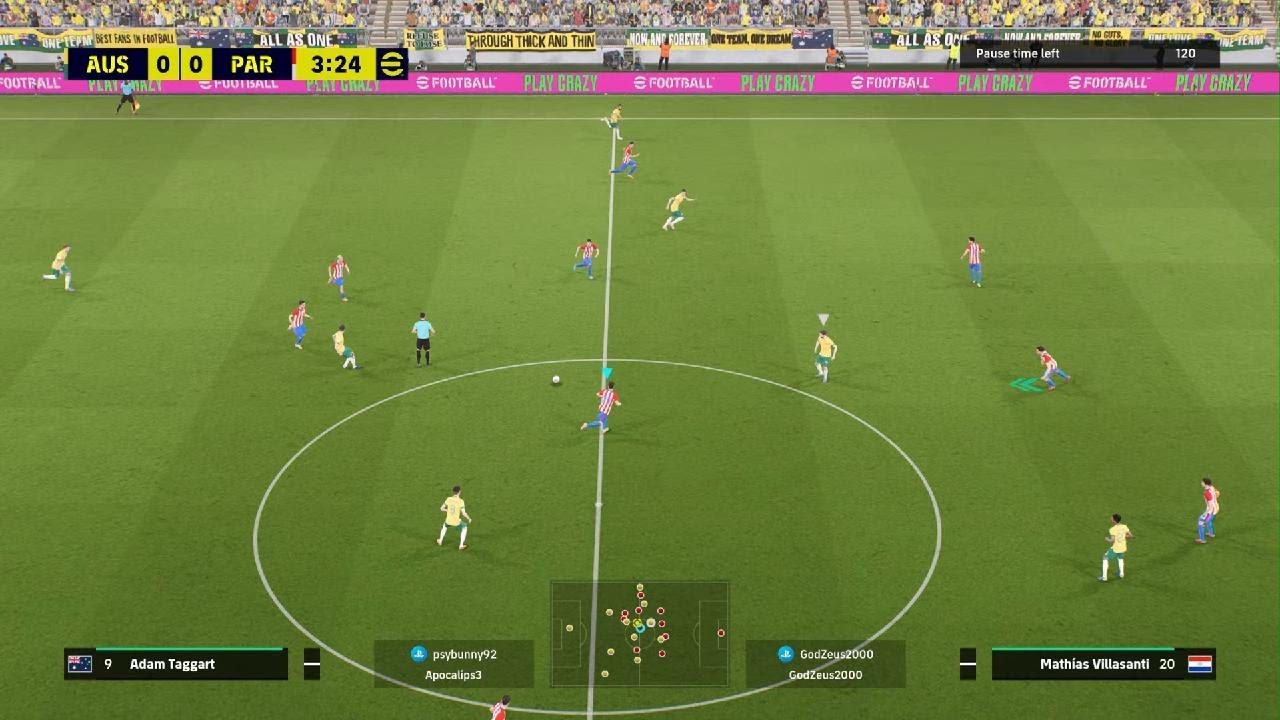 Australia vs Paraguay GPSL
