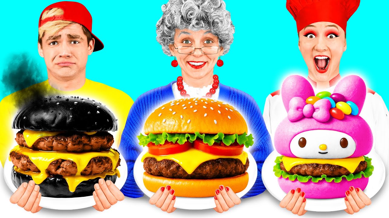 Кулинарный Челлендж: Я против Бабушки | Смешные Рецепты с Едой