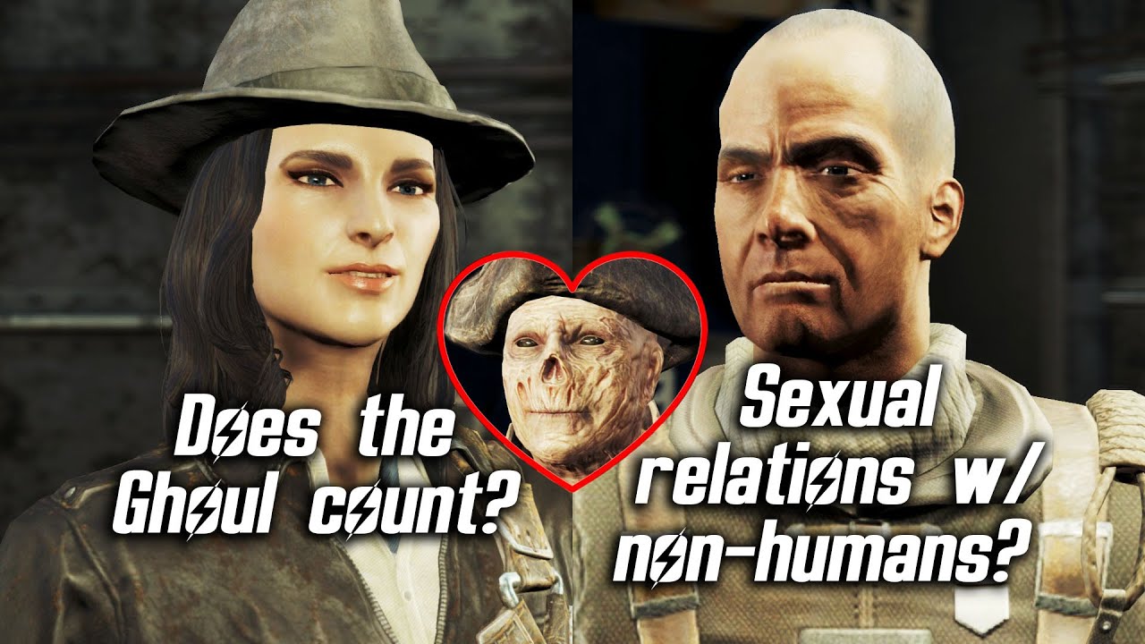 Fallout 4 — Сексуальные отношения с нелюдьми?
