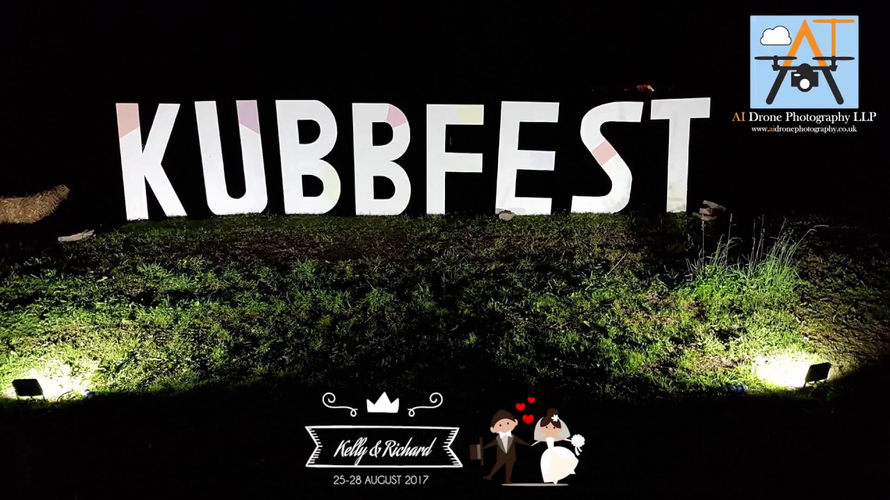 KubbFest Wedding - Kelly & Richard Tubb - August 2017 - Drone Video