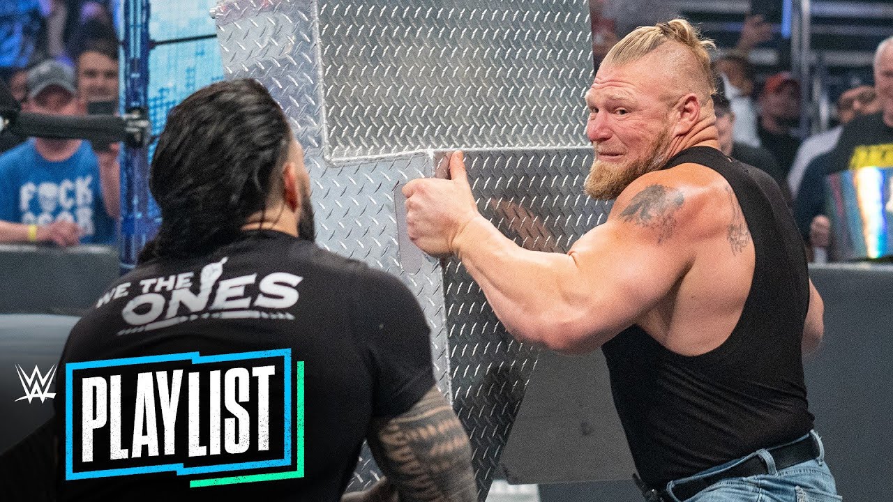 Самые безумные драки Романа Рейнса и Брока Леснара: плейлист WWE