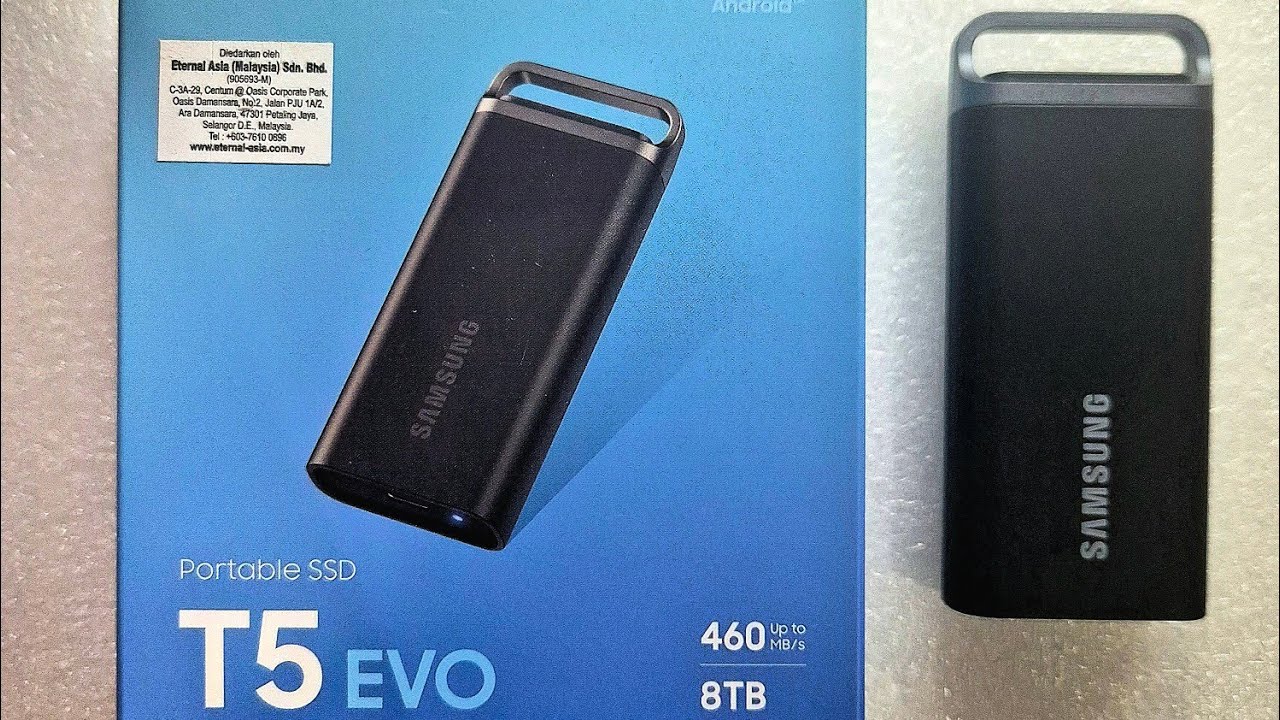 Unboxing - SAMSUNG PORTABLE SSD T5 - 8TB!!! (Biggest & Most Expensive Ext.SSD on planet Earth)!!!