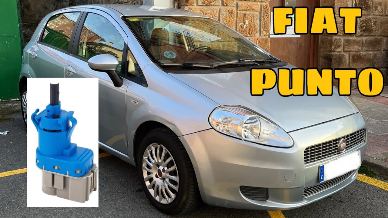 FIAT PUNTO - Cambiar INTERRUPTOR PEDAL del FRENO