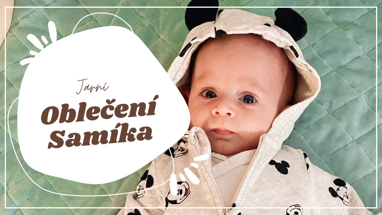 JARNÍ OBLEČENÍ PRO MIMINKO | jaké oblečení mám na jaro pro 3.měsíční miminko