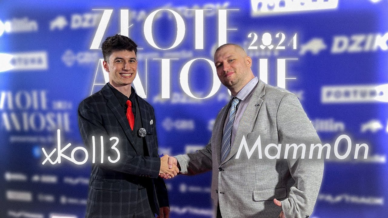 RELACJA ZE ZŁOTYCH ANTOSI 2024 (Mamm0n, Kasix, RandomBruce)