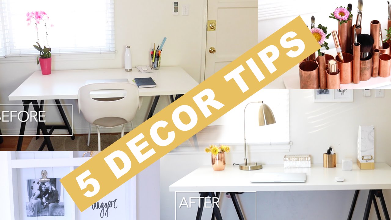 5 Decorating Tips for Transforming ANY Space with Mr. Kate! | Home Decor | Eman