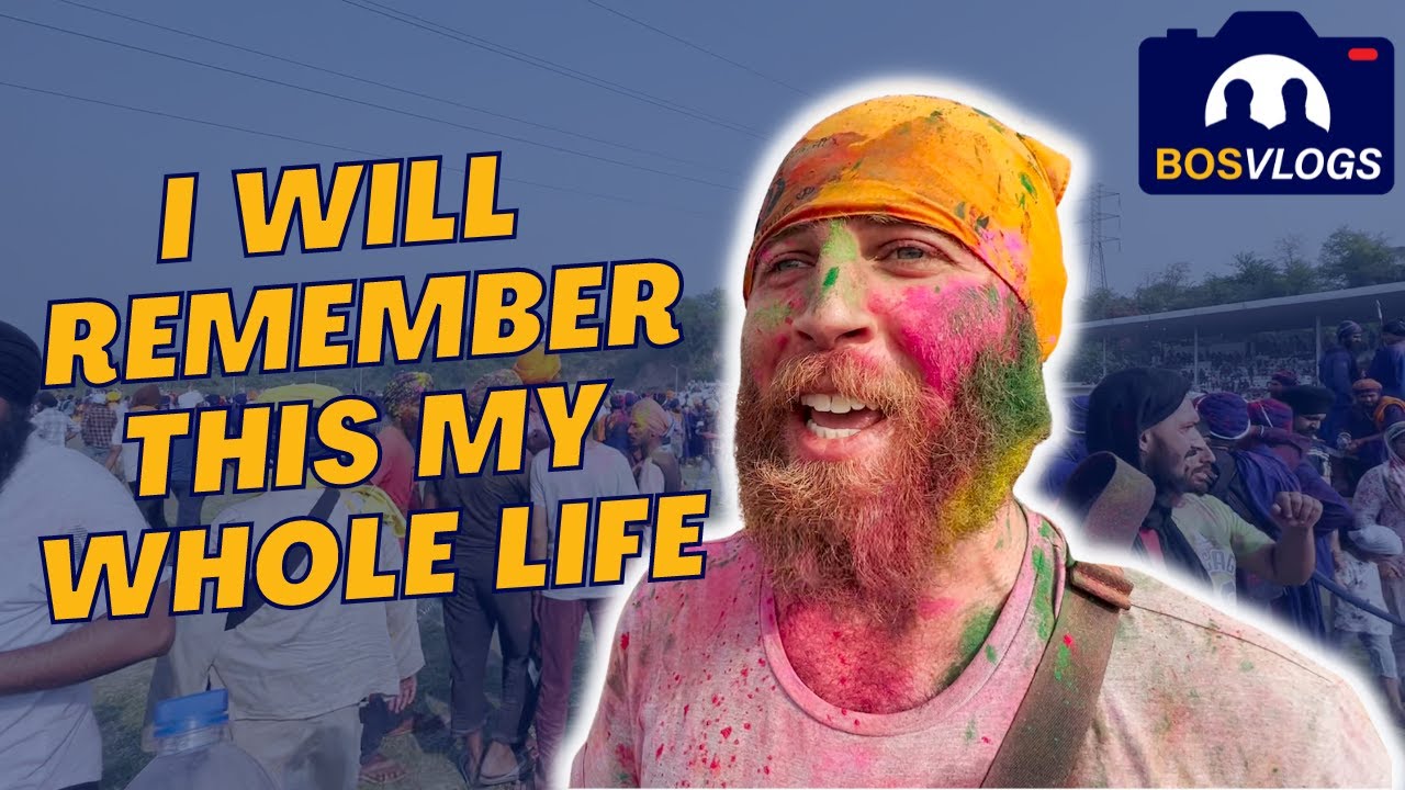 Epic Khalsa Warfare at Holla Mohalla | VLOG Short Clip @BasicsofsikhiTV