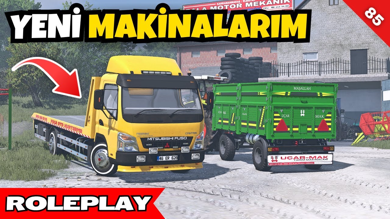 YENİ CİVCİV SARISI ÇEKİCİ ALDIM | YENİ RÖMORK | FS25 | S7 B85