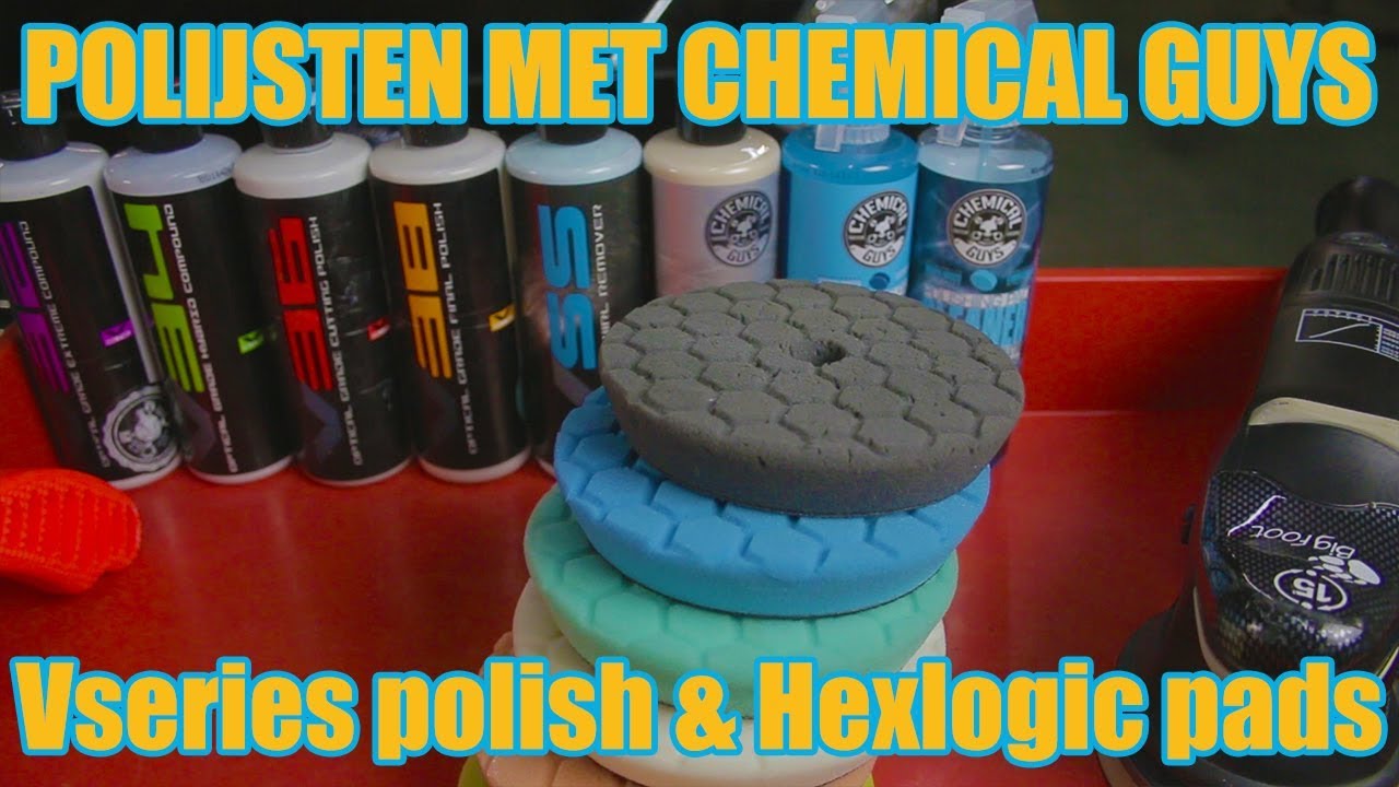 Hoe polijsten met de V-series polish en Hexlogic pads