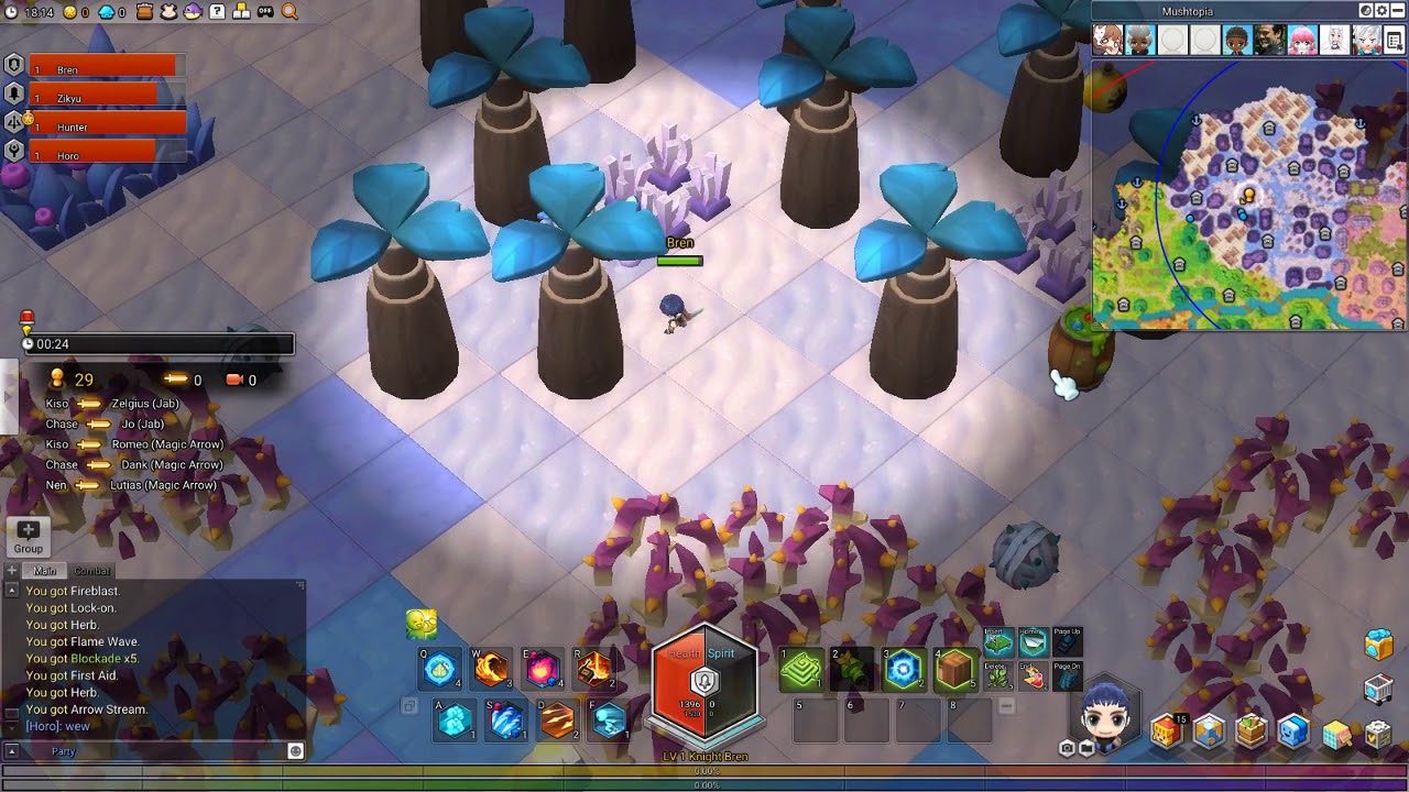 Quick Look at Maplestory 2 Mushking Royale Preseason