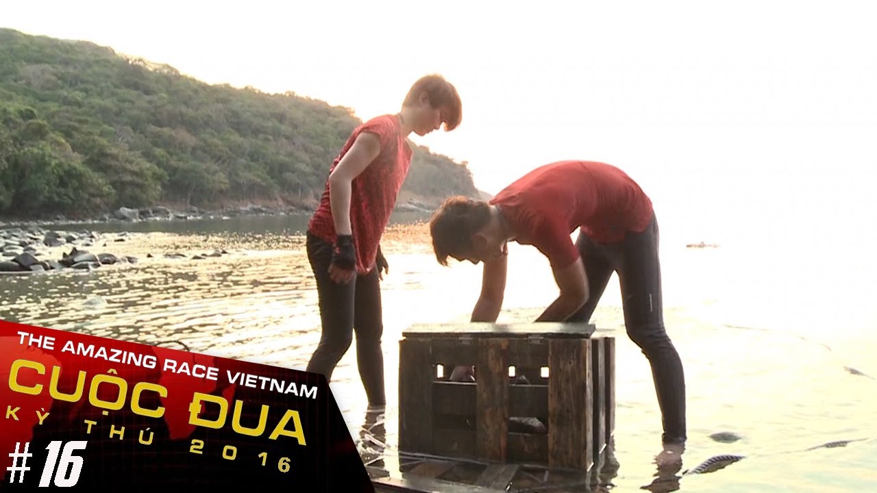 The Amazing Race Vietnam:Cuộc đua kỳ thú 2016 Tập 16 :Nhiệm Vụ Lặn Biển Tìm Thùng Gỗ Có Chứa Mật Thư