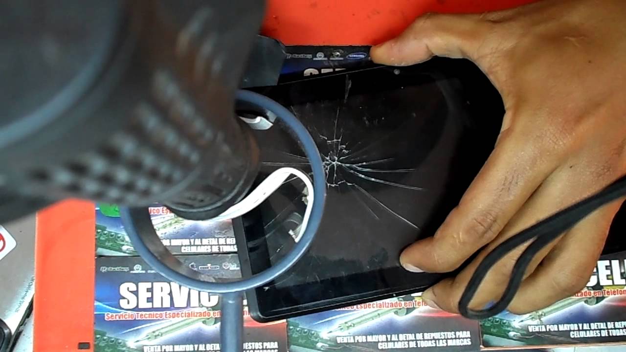 cambio super rapido de tactil o touch de tablet pc7009 , remplace touch screen titan 7009