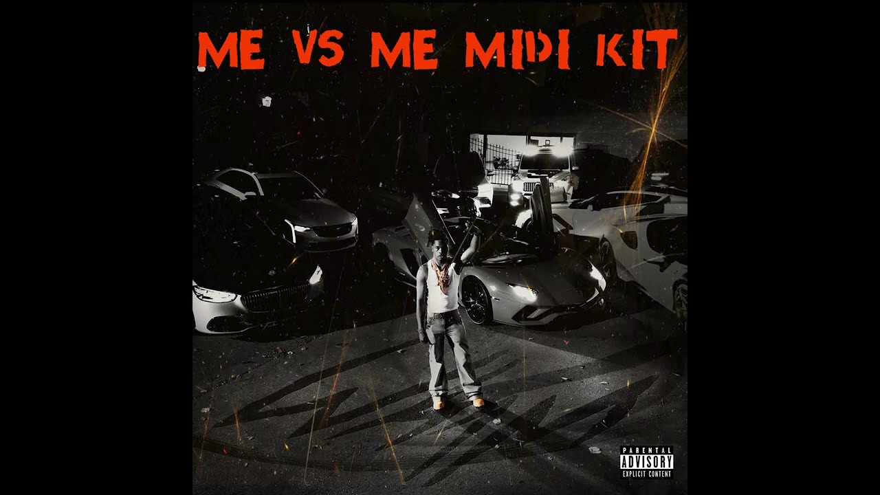 [100+] 808 & Hi-Hat & Snare Drum Midi Kit 2025- "ME VS ME " (Lil Baby Future Lil Durk ,Trap, Etc)