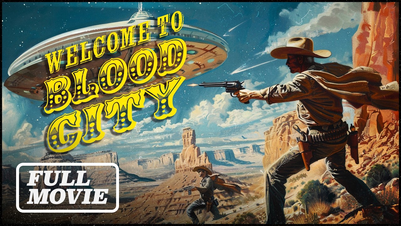 WestWorld Cowboy Sci-Fi Movie | WELCOME TO BLOOD CITY (1977) | Western Full Movie