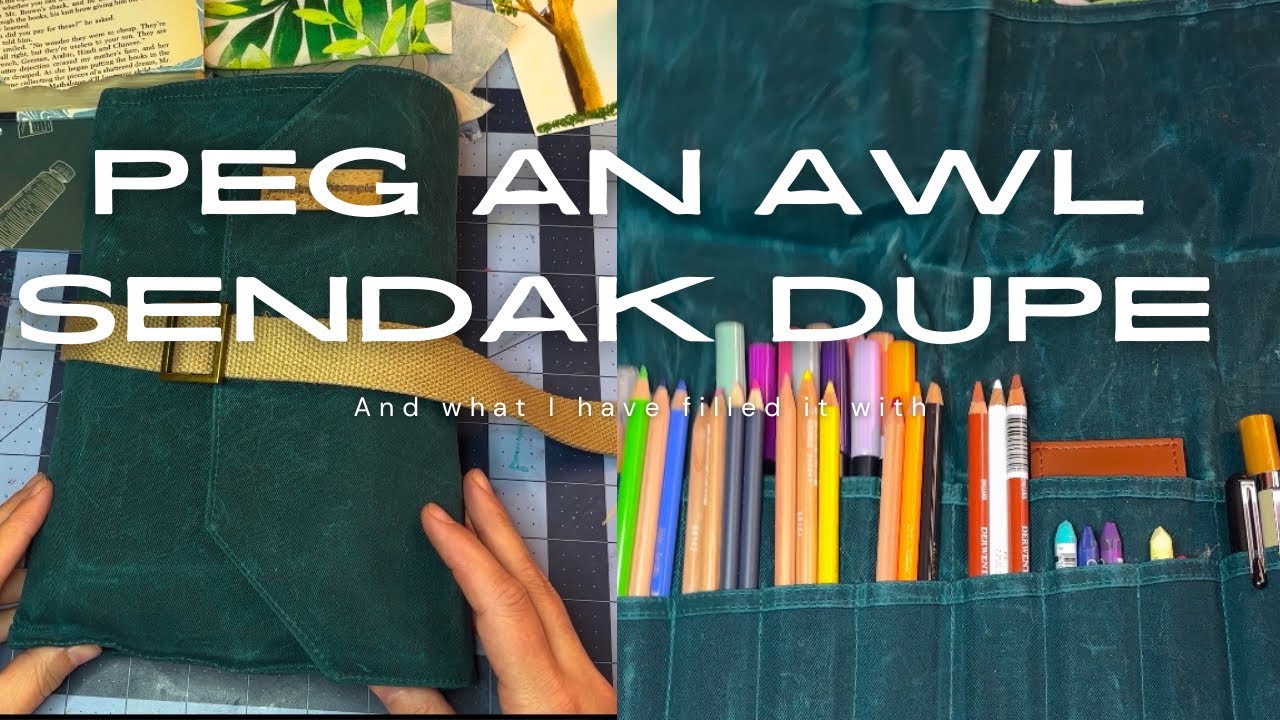 Peg and awl Sendak Roll alternative: what do I carry on the go?