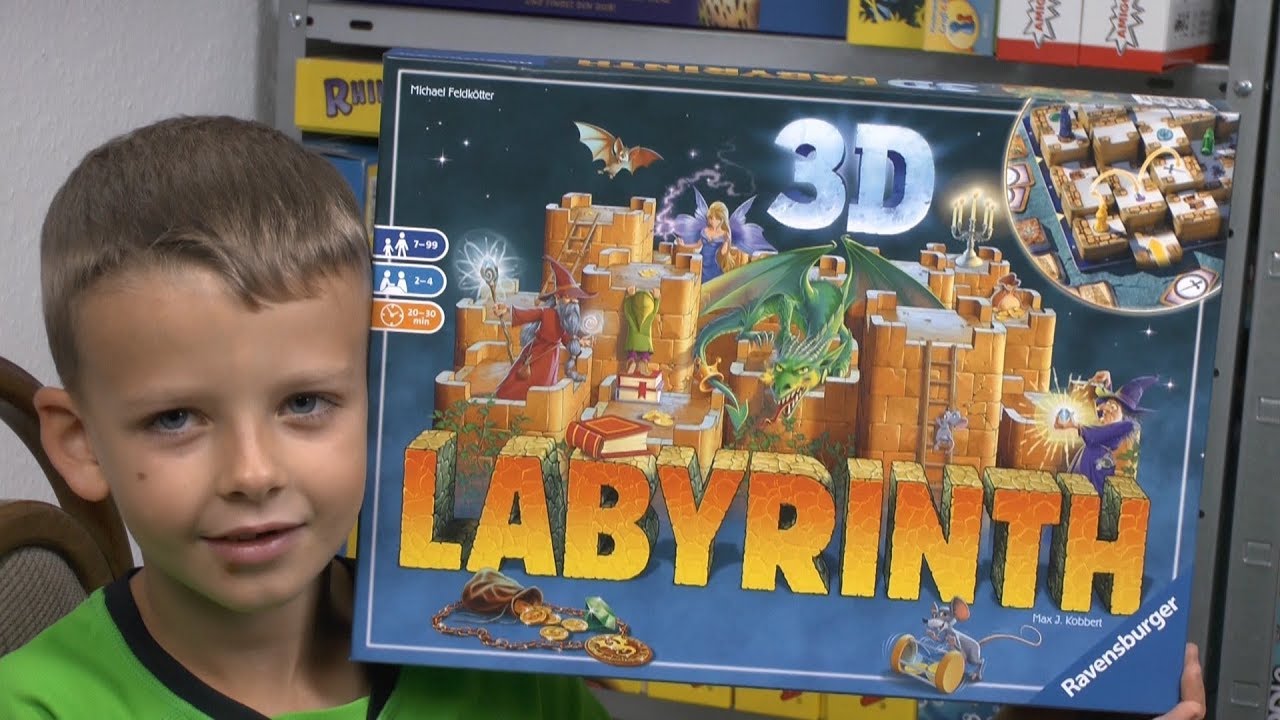 3D Labyrinth (Ravensburger) - ab 7 Jahre - das bessere Das verrückte Labyrinth?