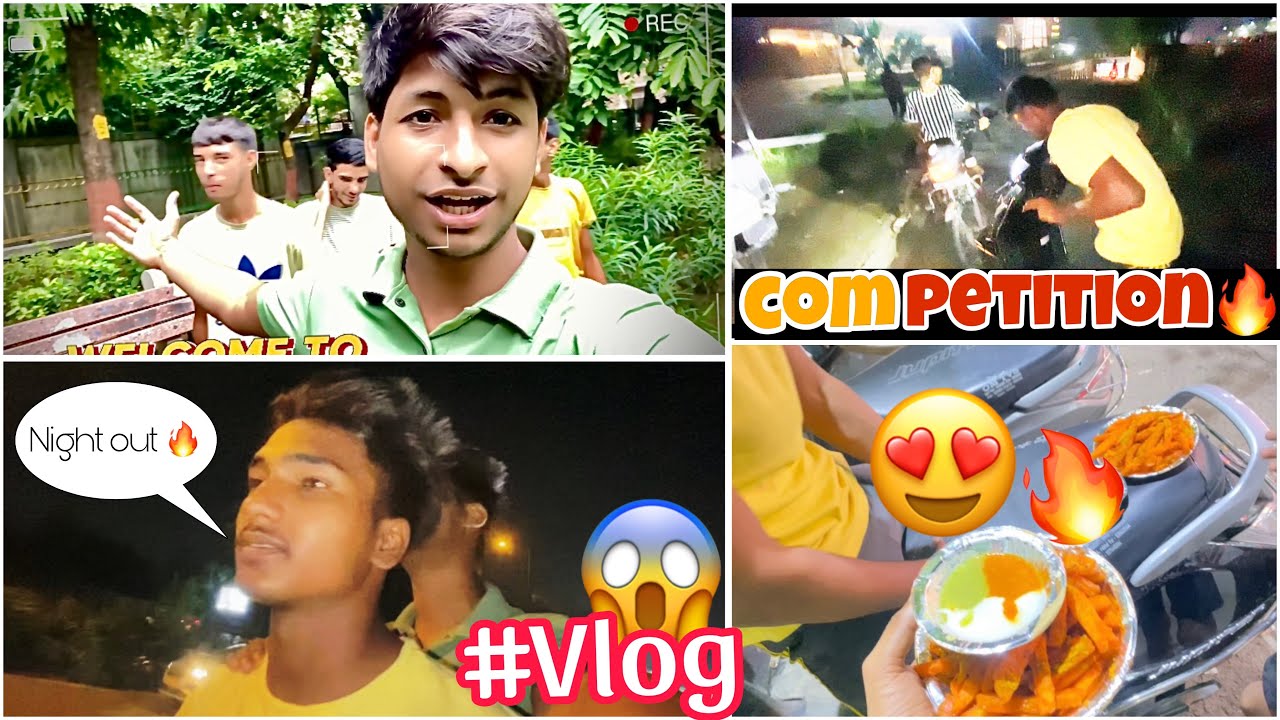 &ldquo;रात मैं दिल्ली मै मस्ती 😅।| scooty पर निकले आज 😜 #vlog