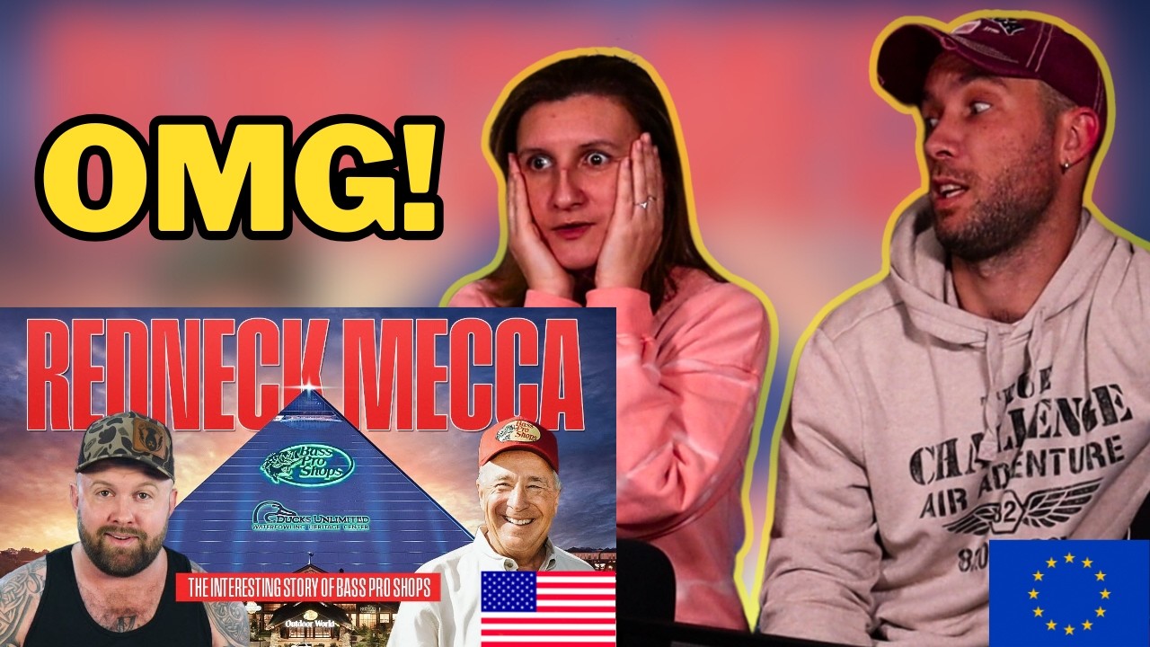 European Family React to The Most American Thing Ever,Bass Pro Shops