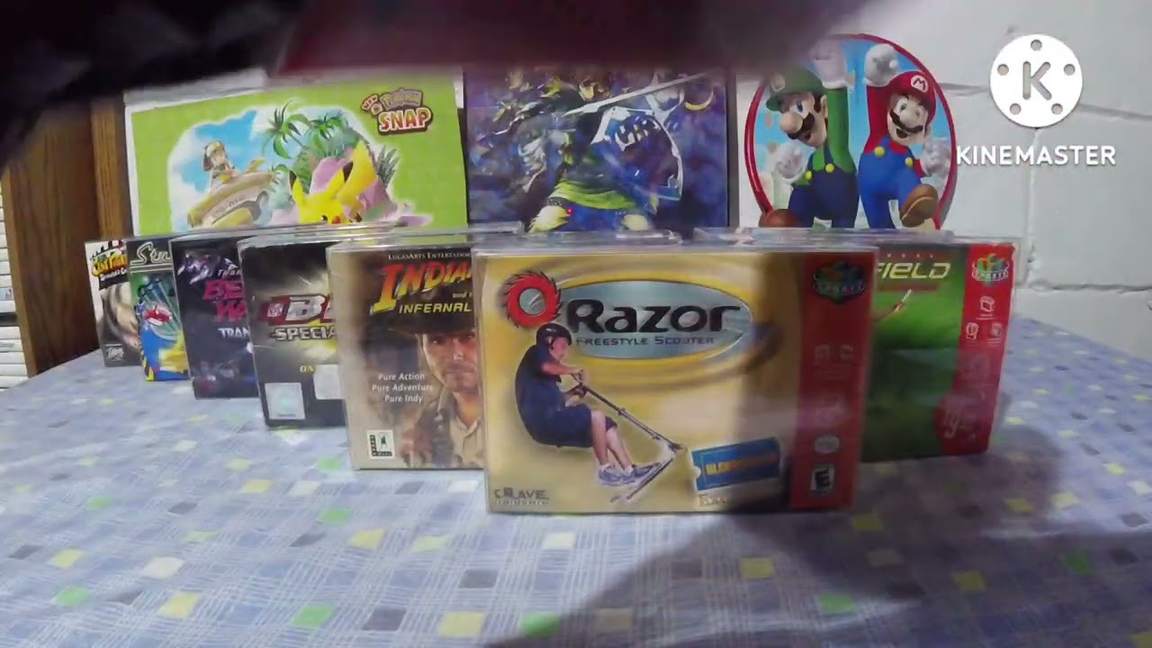 Nintendo 64 Blockbuster Exclusive Games Which ones I like? #ASMR