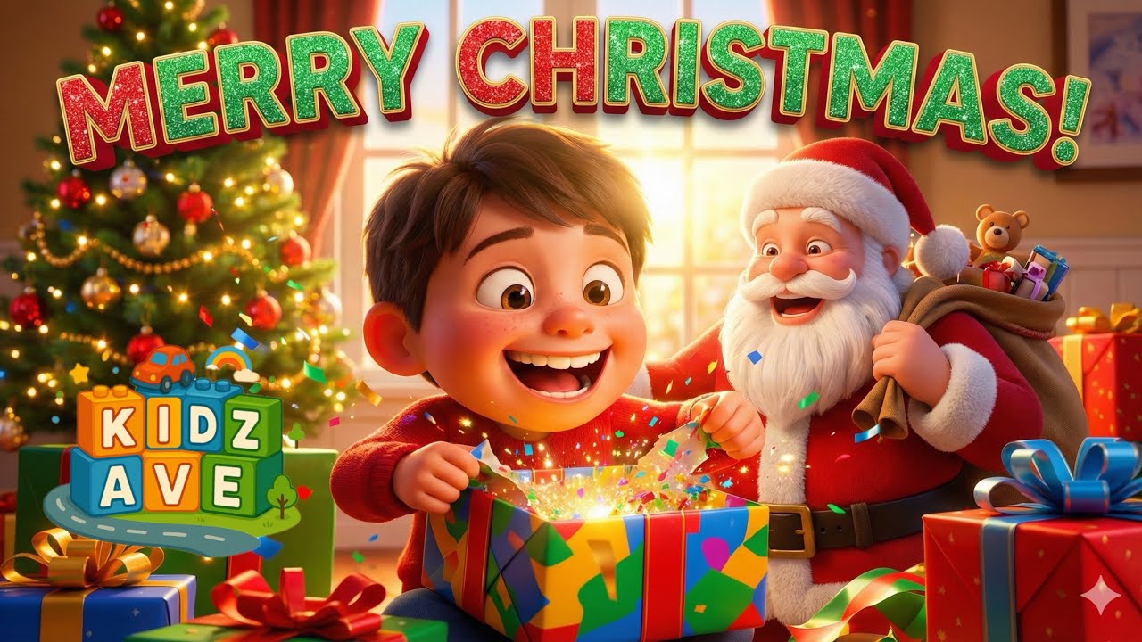 ✨ Merry Christmas | Cute Christmas Scene for Kids |  ✨ nursery rhymes for baby #unitedstates