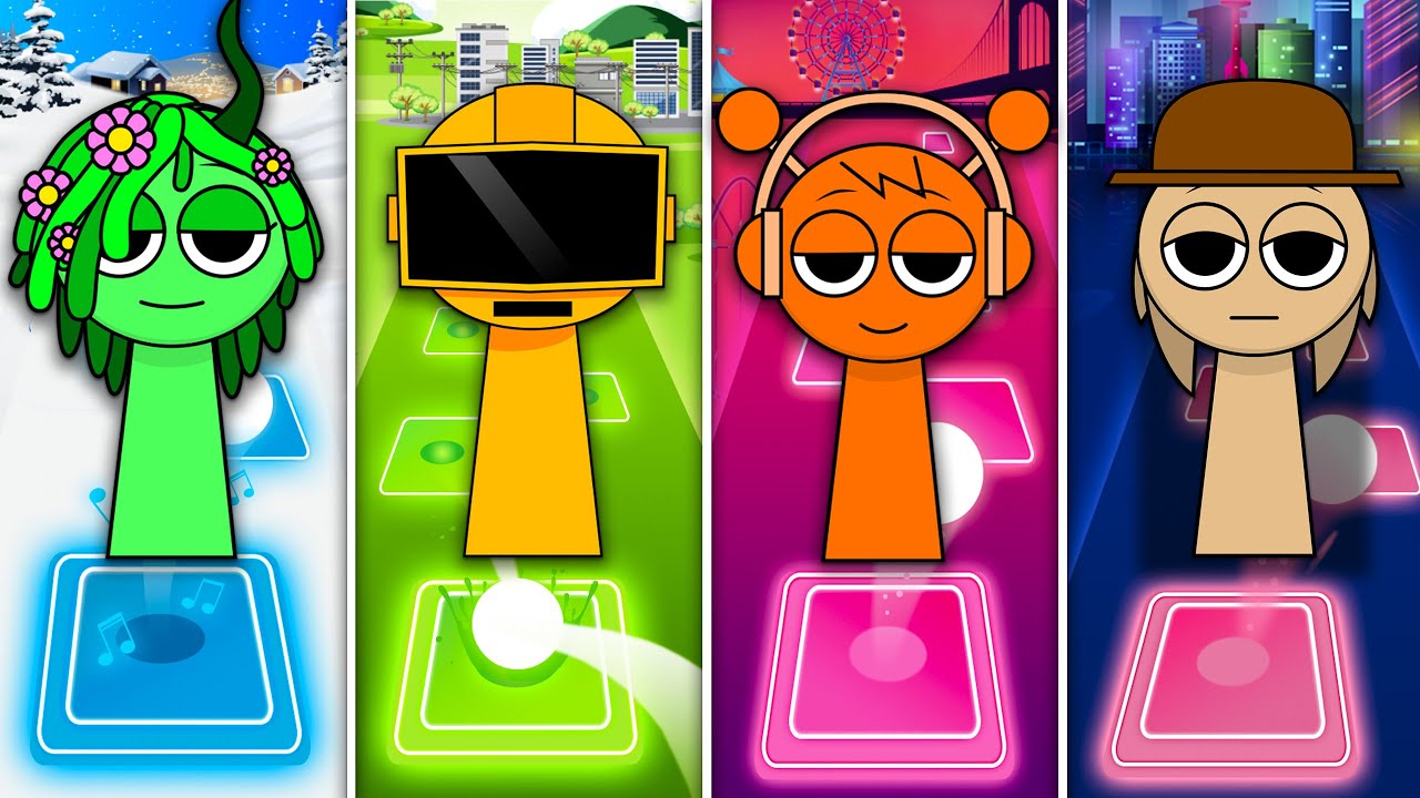 INCREDIBLE SPRUNKI HELP | Tiles Hop EDM Rush