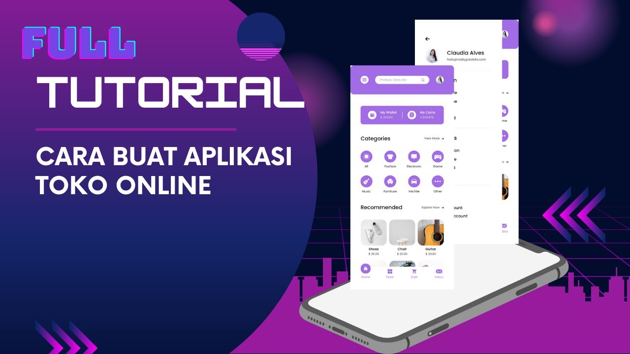 Full Tutorial Cara Buat Aplikasi Toko Online Part 1