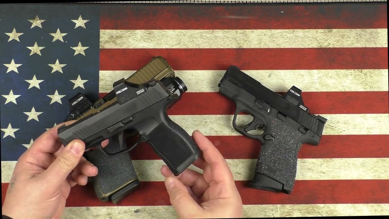 Сиг П365Х против Смит Шильд Плюс - лидеры скрытого ношения оружия в США #П365х против Смит Шильд +