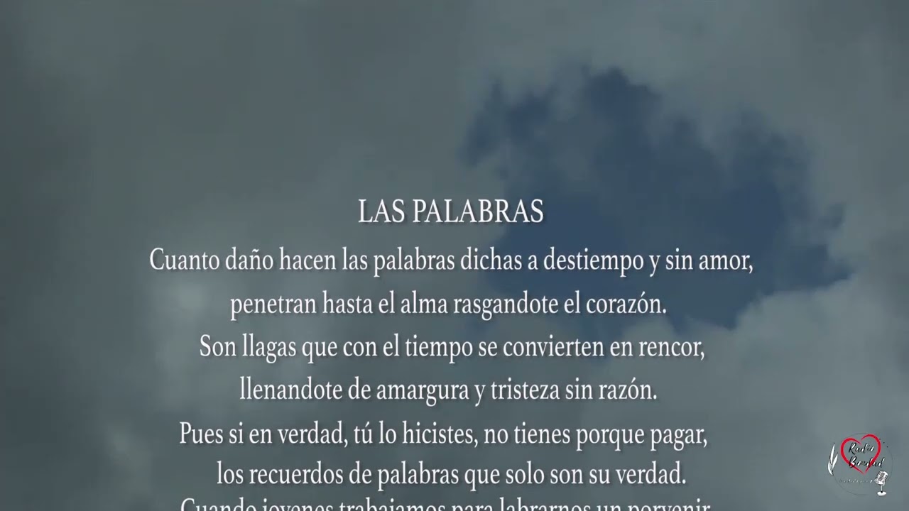 LAS PALABRAS / Manuela Flores De La Rosa / Poemas -40