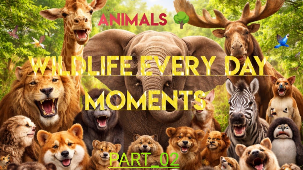 All Animals Wildlife – Everyday Life Moments || PART _02 ⛎☠️♒ 