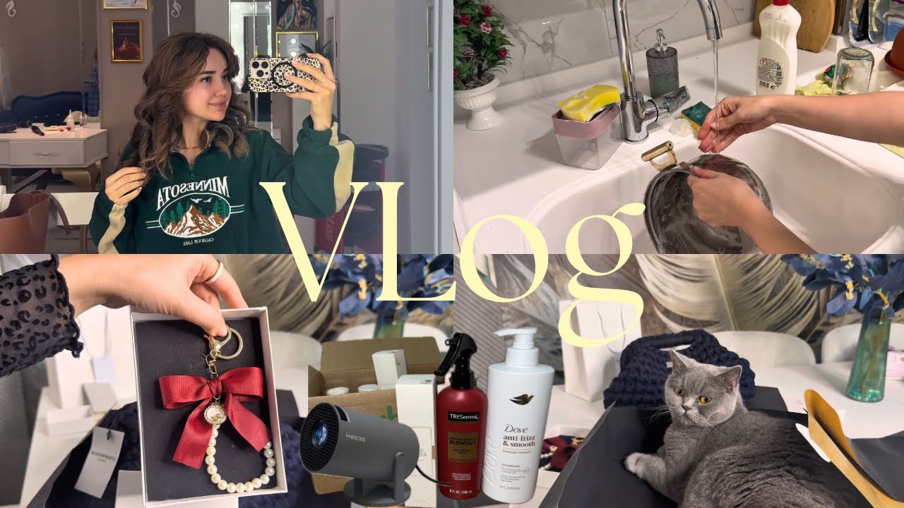 Yeni evdə ilk g&uuml;nlər ❤️ Aziza Majidova VLOG