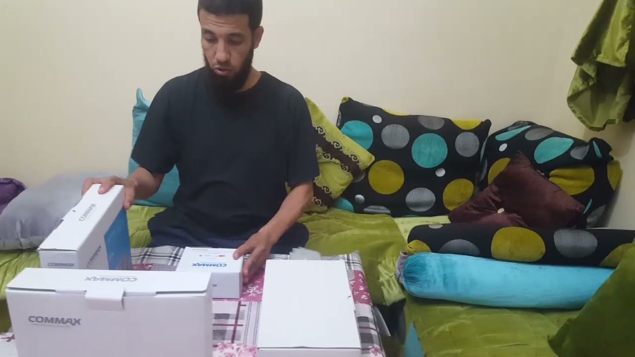 تركيب فيديو فون من نوع كوماكس (خطوة خطوة)