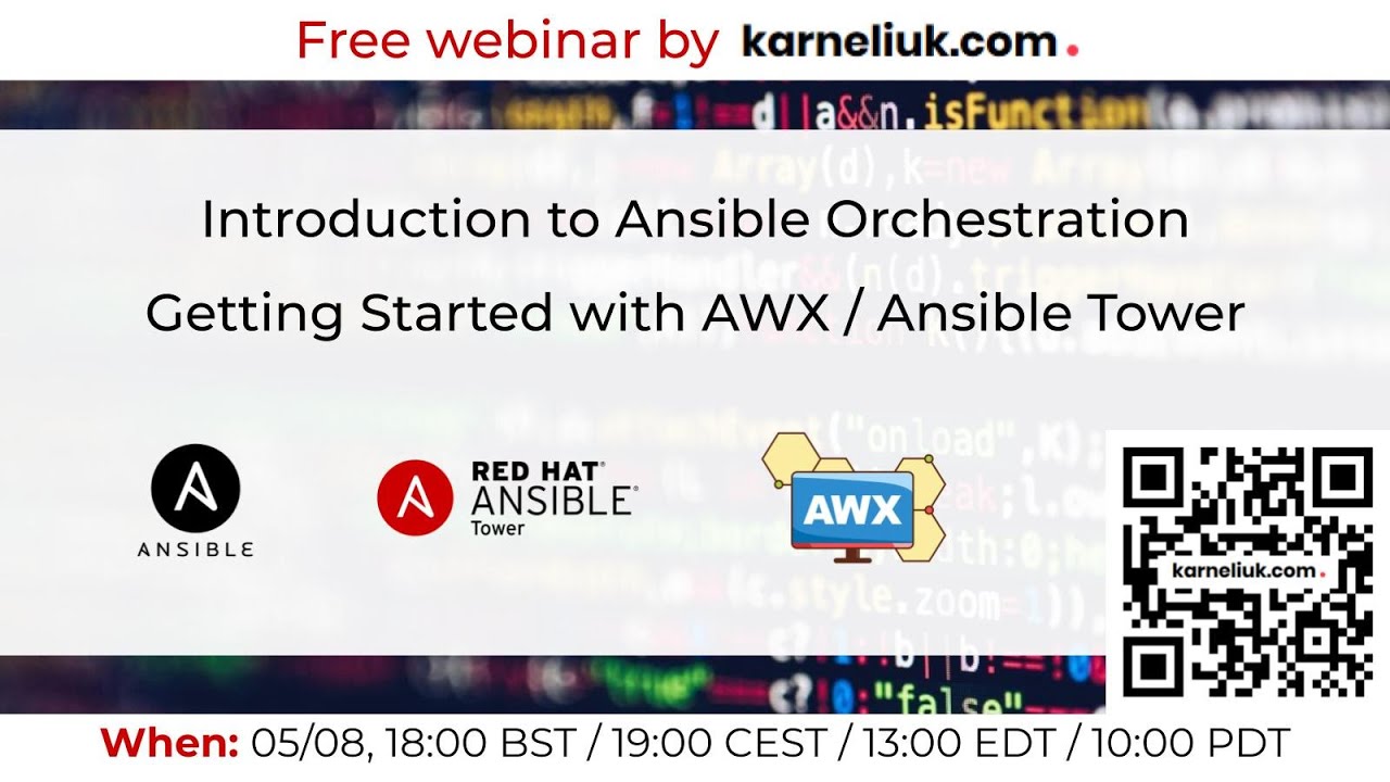 Getting started with AWX / Ansible Tower / Automation Controller
