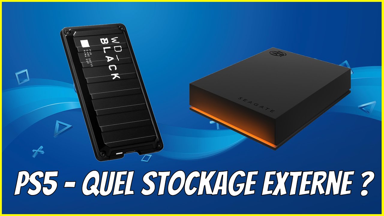 Tuto : Quel Stockage Externe pour la PS5 ?
