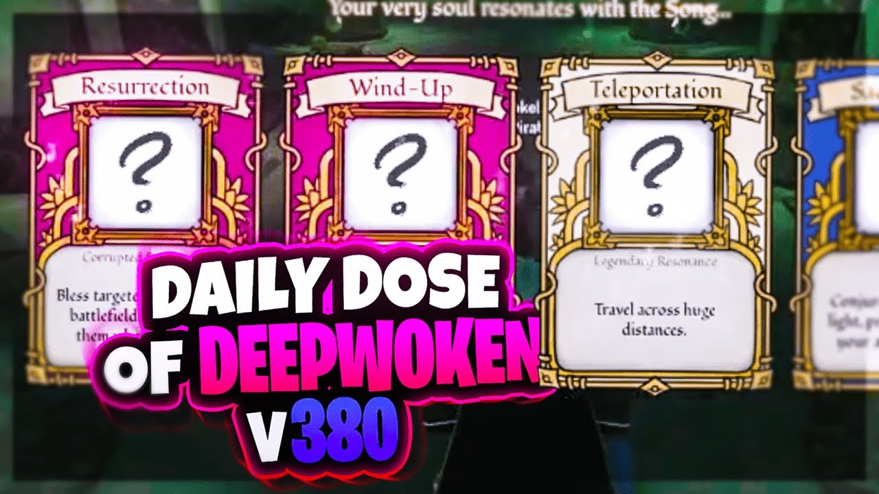 Daily Dose of Deepwoken V380