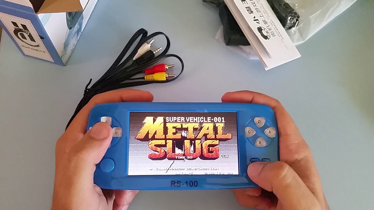 Unboxing MEGA Consola Portátil RS-100