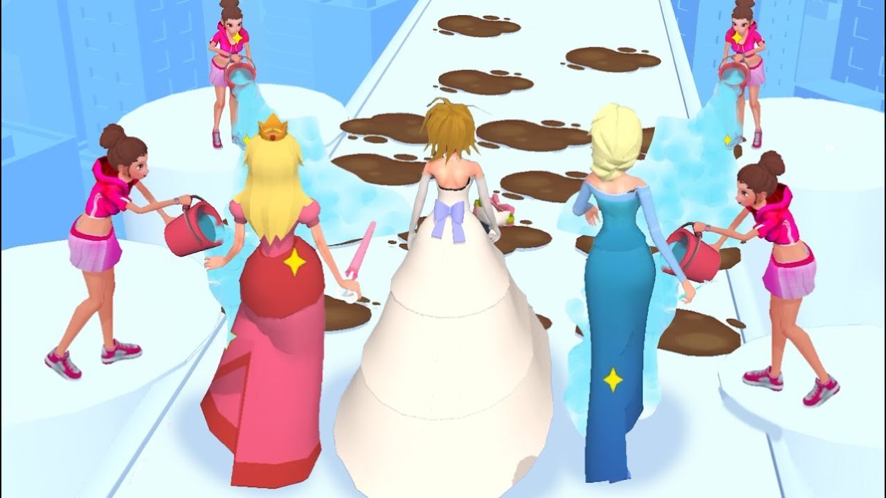 👸 Makeover Run 💄👗 All Levels Gameplay Android,ios