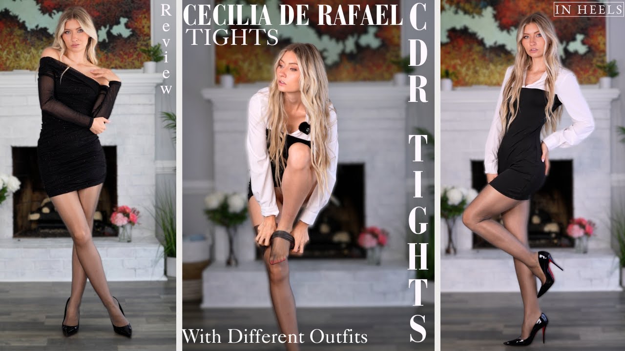 From Cute Office Look to Hot Evening Outfit✨ CDR Tights Styled Two Ways
