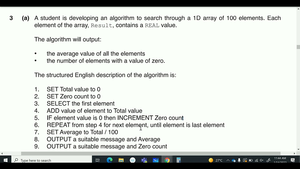 Another Structured English #2