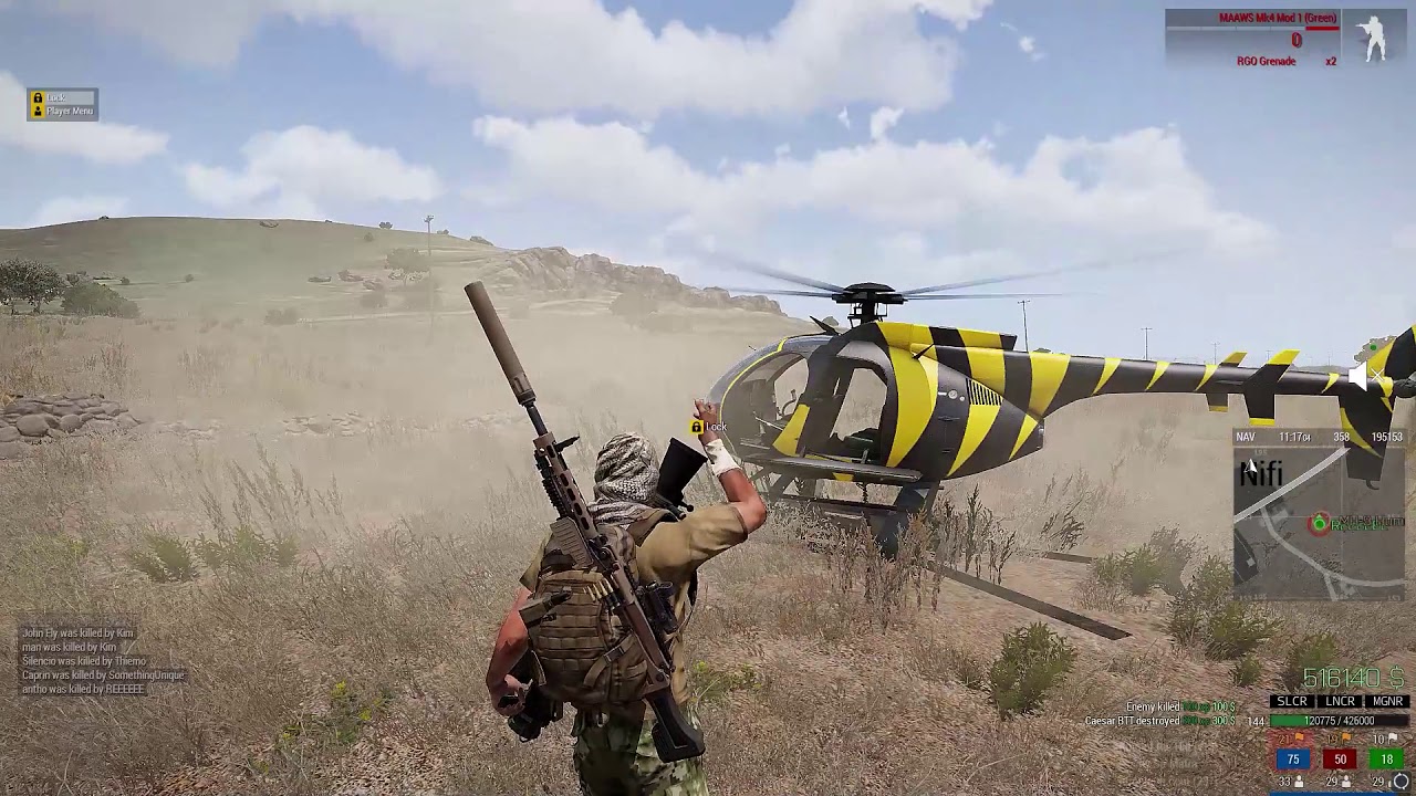 Random Arma 3 KOTH Clips #14