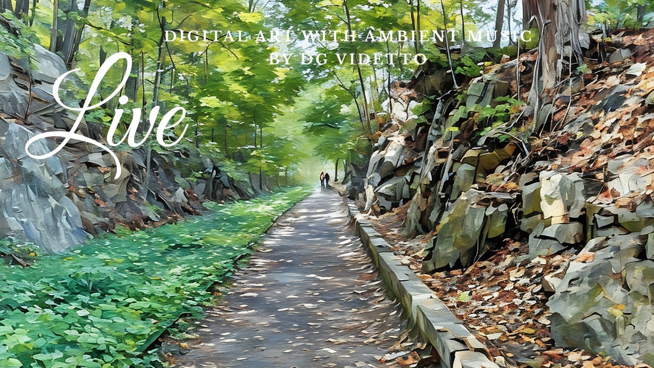 LIVE | Wolfeboro NH Digital Art Autumn Showcase | Relaxing Ambient Music with DG Videtto