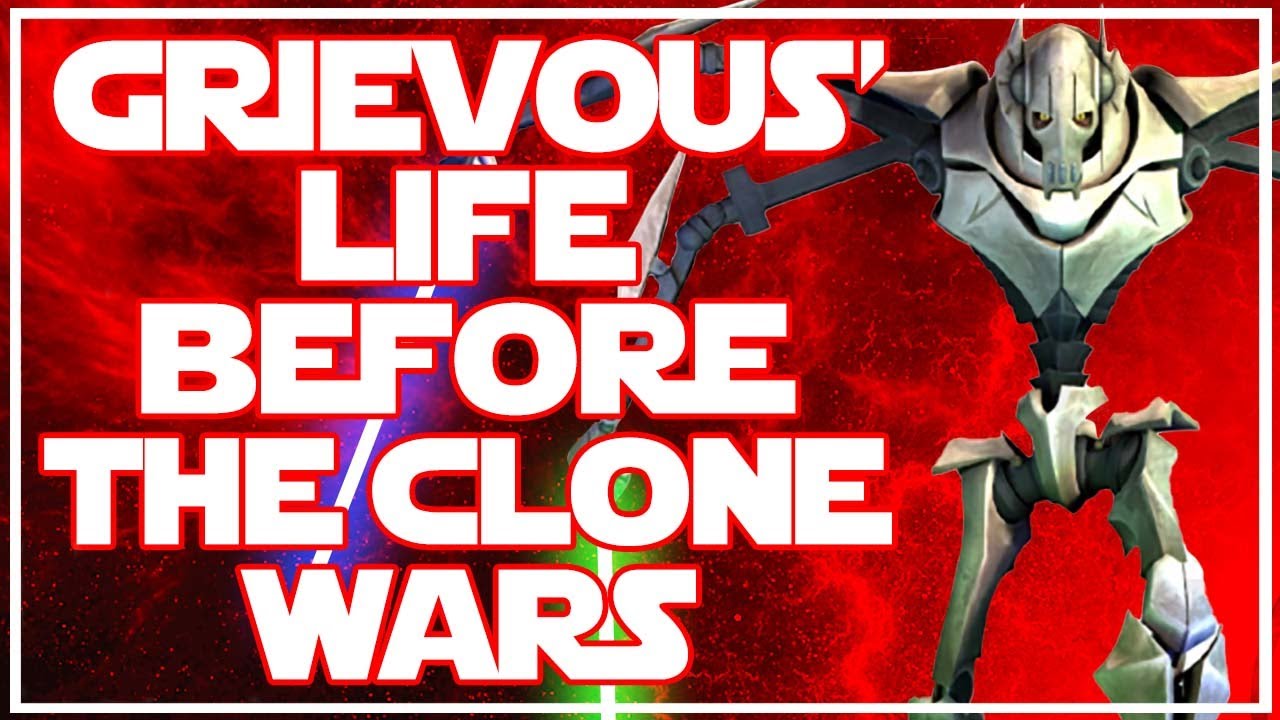 GENERAL GRIEVOUS' Life Before The Clone Wars Pt. 3 | Star Wars Canon Explained #Shorts
